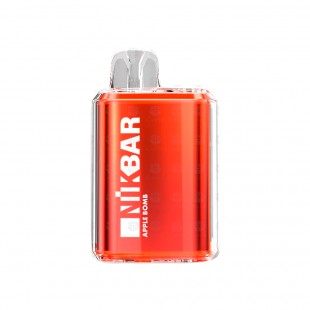 CIGARRO DESCARTÁVEL POD NIKBAR 15000PUFF APPLE BOMB 2% 22ML