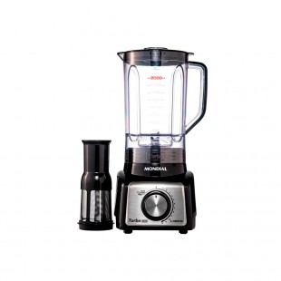LIQUIDIFICADOR MONDIAL TURBO INOX L-1000 BI 3.L C/FILTRO 1000W/220V