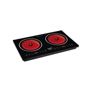 PLACA ELETRICA QUANTA QTCEI220 DUPLO 45KG/220V/50-60HZ PRETO