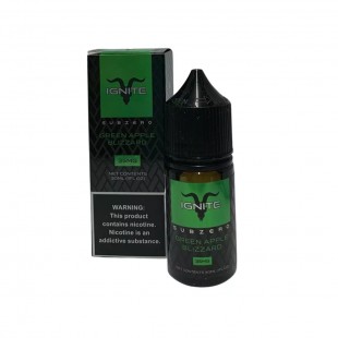 JUICE VAPE IGNITE SUB ZERO GREEN APPLE BLIZZARD 35MG 30ML