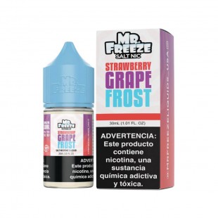JUICE VAPE E.LIQUID MR FREEZE STRAW GRAPE FROST 35MG 30ML