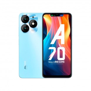 CELULAR ITEL A665L A70 12+256GB AURORA BLUE DUAL 6.5