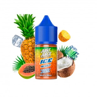 JUICE VAPE JUST JUICE NIC SALT PINEAPPLE PAPA & COCONUT ICE 35MG 30ML