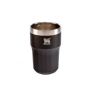 COPO TERMICO STANLEY THE HAPPY HOUR PRETO 408ML SEM TAMPA