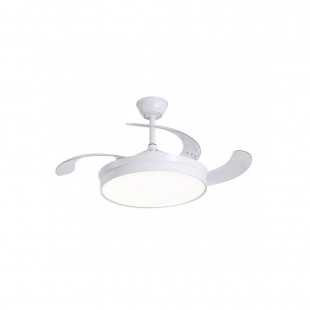 VENTILADOR DE TETO SATELLITE COM LUSTRE A-FAN101 BRANCO 220V/50-60HZ