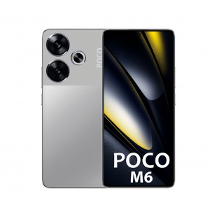 CELULAR XIAOMI POCO M6 6+128GB GLOBAL SILVER