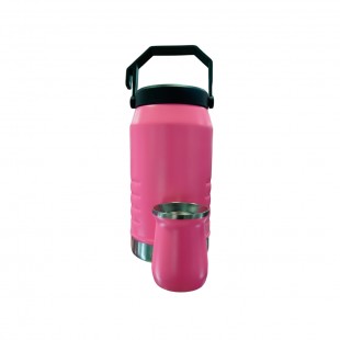 GARRAFA TERMICA MAXON MX-205 1.9L + CUIA PINK