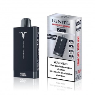CIGARRO DESC POD IGNITE V150 15000PUFF DRAGON FRUIT LEMONADE