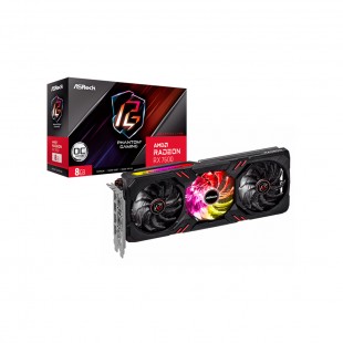PLACA DE VIDEO PCIE 8GB GDDR6 AMD RADEON RX7600 PG8GO ASROCK PHANTOM OC