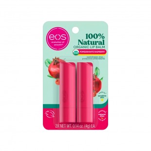 PROTETOR LABIAL EOS POMEGRANATE RASPBERRY 2EM1 4GR