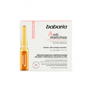 SÉRUN BABARIA ANTI MANCHAS USO DIARIO VITAMIN+B3 AMPOLAS 5X2ML