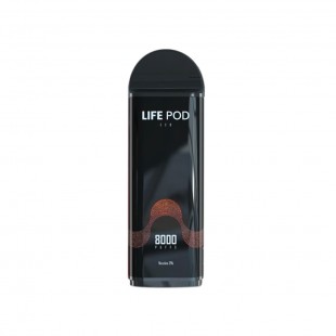 AC VAPE CARGA LIFE POD CARTRIDE 8000 CARAMEL COFFEE