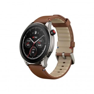 RELOGIO AMAZFIT GTR 4 NEW A-2040 BROWN LEATHER