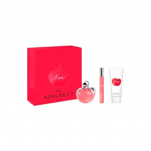 NINA RICCI NINA KIT FEM 80ML EDT+10ML+ BODY LOTION 75ML