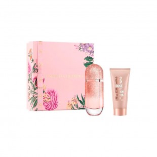 CAROLINA HERRERA 212 VIP ROSE KIT FEM 80ML ELIXIR+BODY 100ML