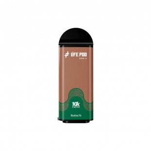 AC VAPE CARGA LIFE POD ECO II CARTRIDGE 10000 PUFF CAPPUCCINO