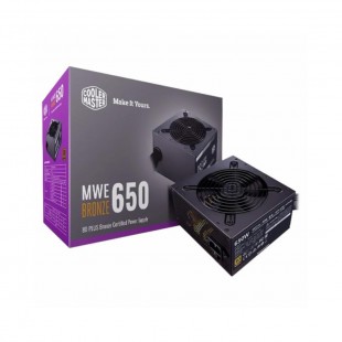 FONTE 650W COOLER MASTER MWE 80 PLUS BRONZE MPE-6501-ACAAB-US