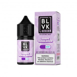 JUICE VAPE E.LIQUID BLVK SALT BUBBA GRAPE BUBBLEGUM 50MG 30ML