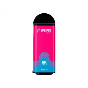 AC VAPE CARGA LIFE POD ECO II CARTRIDGE 10000 PUFF DRAGON FRUIT ICE
