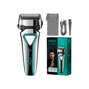 APARADOR DE PELO VGR V-333 PRATA CARREGAVEL 5V
