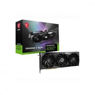 PLACA DE VÍDEO 16GB GDDR6 GEFORCE RTX4060 TI MSI GAMING X SLIM 912-V517-205