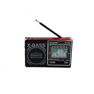 RADIO PORTATIL ECOPOWER EP-F208B RED BT/USB/SD/AM/FM