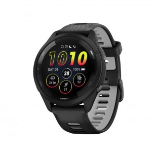 RELOGIO GARMIN FORERUNNER 265 BLACK/POWDER GRAY