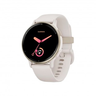 RELOGIO GARMIN VIVOACTIVE 5 CREAM GOLD/IVORY 010-02862-11