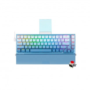 TECLADO USB GAMER REDRAGON K641B-BW-RGB SHACO SW-RED