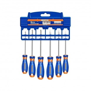 KIT CHAVE DE FENDA WADFOW WSS1206 6PCS