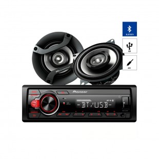 RADIO PIONEER MXT-S216BT + 2 ALTO-FALANTE