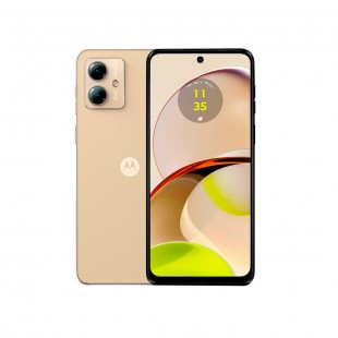 CELULAR MOTOROLA XT-2341-3 G14 4GB+128GB BUTTER CREAM DUAL