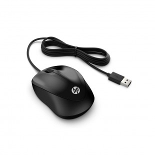 MOUSE WIR HP 1000 4QM14AA#ABL PRETO
