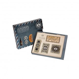DEAR BARBER KIT BEARD CARE ESSENTIALS OLEO30ML+CERA 2X25ML+PENTE