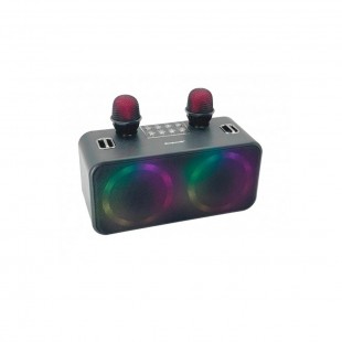 CAIXA DE SOM ECOPOWER EP-2354 10WX2/BT/USB/SD/2MIC/BIVOLT