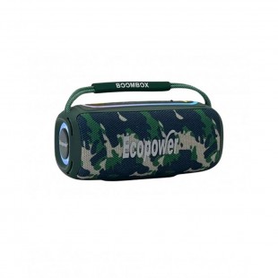SPEAKER ECOPOWER EP-2124 CAMUFLADO 15W/BT/SD/USB/AUX/TWS