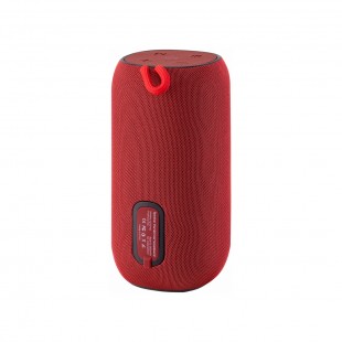 SPEAKER QUANTA QTSPN5 NOVASOUND VERMELHO IPX4/TWS/FM