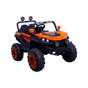 CARRO ELETRICO TRUCK 6128 4X4 BT/USB/AUX/12V LARANJA