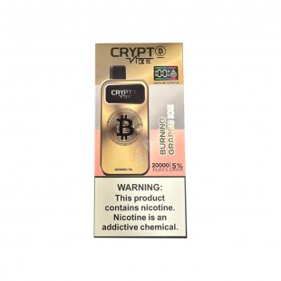 CIGARRO DESC POD BITCOIN CRYPTO 20K BURNING GRAPE ICE