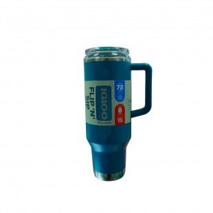 GARRAFA TERMICA IGLOO 1.2L SSTL TRVL MUG BLUE C/TAMPA E CANUDO