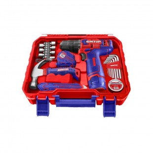 KIT PARAFUSADEIRA BATERIA EMTOP EEDK09601 96 PE€AS 1 BATERIA