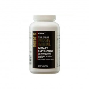 VITAMINA GNC MEGA MEN 200 COMPRIMIDOS