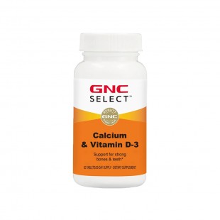 VITAMINA GNC SELECT CLACIUM&VITAMIN D-3 30 COMPRIMIDOS
