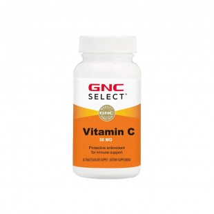 VITAMINA GNC SELECT VITAMIN C 50MG 30 COMPRIMIDOS
