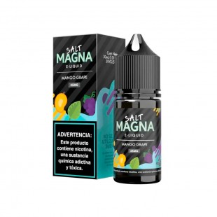 JUICE VAPE E.LIQUID SALT MAGNA MINT MANGO GRAPE 35MG 30ML
