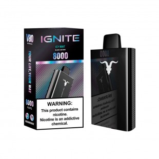CIGARRO DESC POD IGNITE V80 8000PUFF ICY MINT 5% 12ML METAL