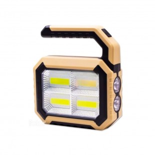 REFLETOR PORTATIL LUO LU-302 SOLAR BEIGE PRETO
