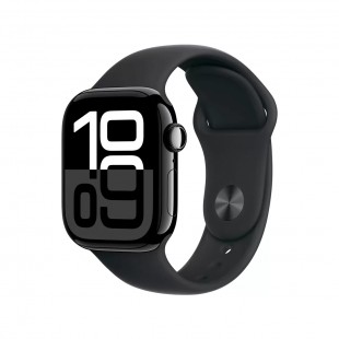 RELOGIO APPLE WATCH S10 42MM MWWX3LW/A JET BLACK GPS BLUE F/ NIKE M/L