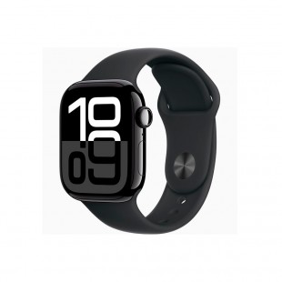 RELOGIO APPLE WATCH S10 42MM MWWX3LW/A GPS JET BLACK SPORT NIKE M/L