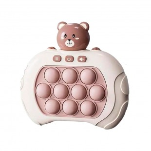POP IT LUO BEAR LU-D3005 BRANCO/MARRON